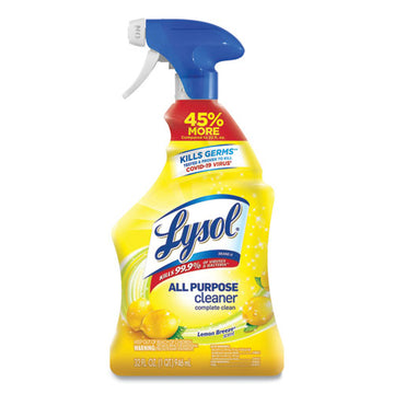 LYSOL® Brand Ready-to-use All-purpose Cleaner, Lemon Breeze, 32 Oz Spray Bottle freeshipping - TVN Wholesale